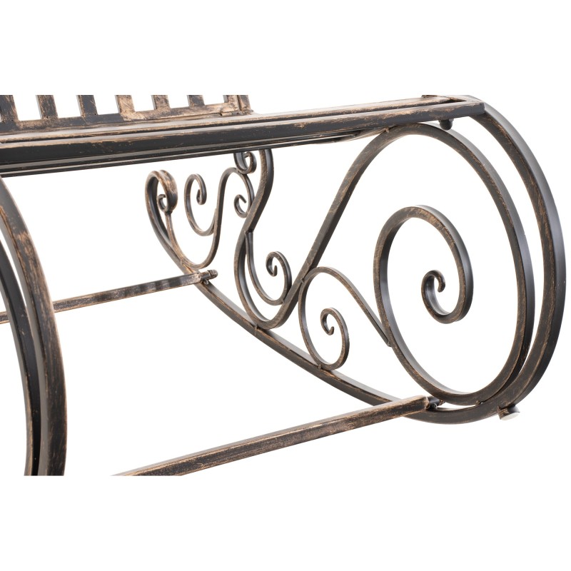 Silla mecedora Smilla bronce