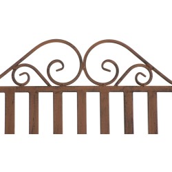 Silla mecedora Smilla marrón