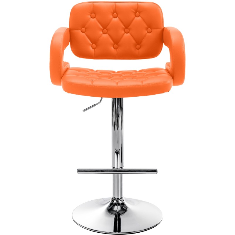 Taburete de bar naranja Dublin C