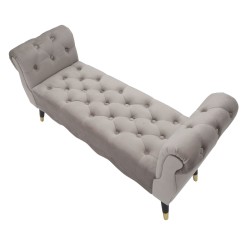 Banco Glam Paris Grigia & Gold – Allure Distinctive 120x40x60