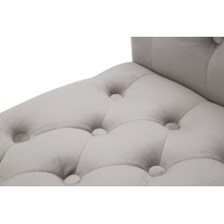 Banco Glam Paris Grigia & Gold – Allure Distinctive 120x40x60