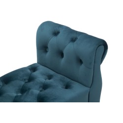 Banco Glam Paris Azul y Oro – Esplendor Real 120x40x60