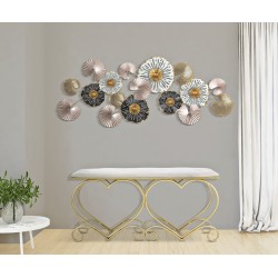 Banco Corazón Glam Cream – Suavidad Noble 105x37.5x51.5