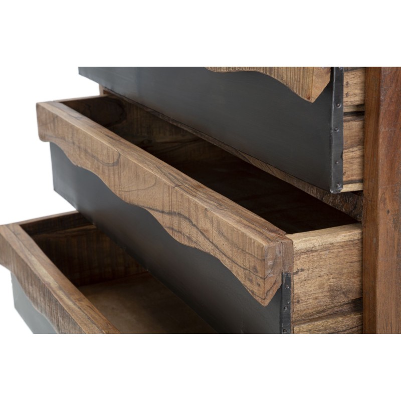 Aparador industrial Yellowstone – Energía natural 88x45x80
