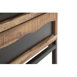 Aparador industrial Yellowstone – Energía natural 88x45x80