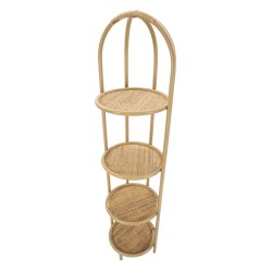 Estantería esquinera Panama de estilo bohemio chic – Stylish Freedom 40x38x150