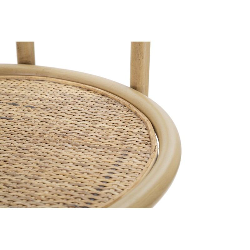 Estantería esquinera Panama de estilo bohemio chic – Stylish Freedom 40x38x150