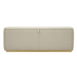 Banco de belleza Glam – Elegancia íntima 130x45x45