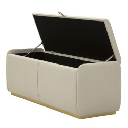 Banco de belleza Glam – Elegancia íntima 130x45x45