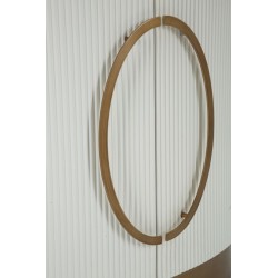 Armario Tolosa moderno de 2 puertas: elegante y práctico (79 x 48 x 67 cm)