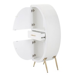 Armario Venus moderno de 2 puertas – Refinamiento compacto 60x32x133