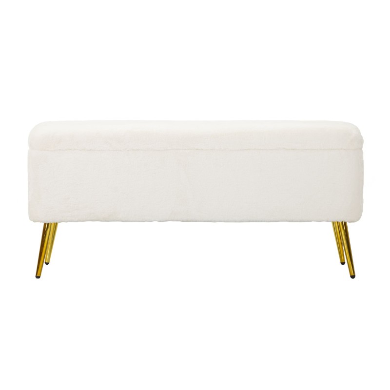 Banco Glam Soffy – Almacenamiento elegante 112x42x50