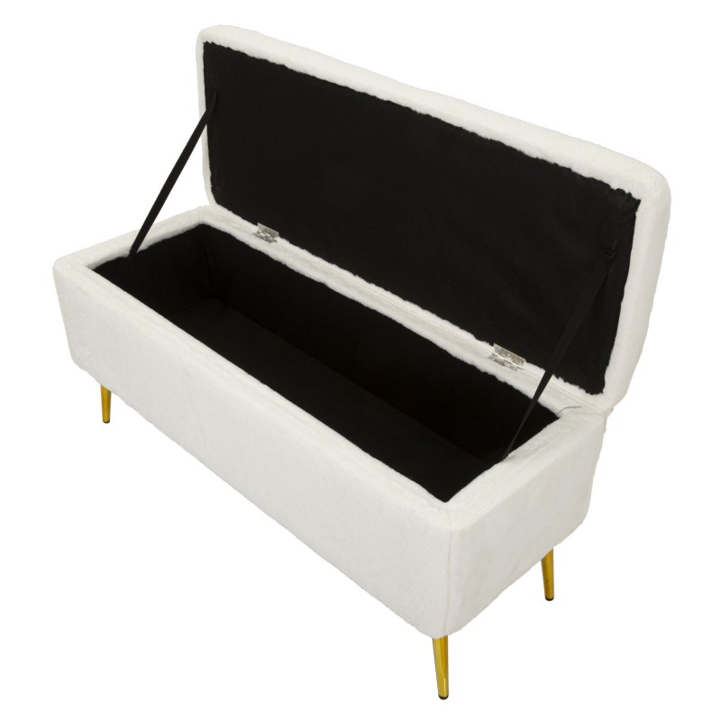 Banco Glam Soffy – Almacenamiento elegante 112x42x50