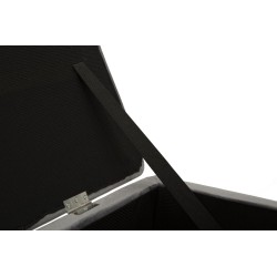 Banco plateado glamuroso – Brillo sutil 112x42x50