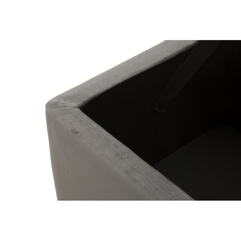 Banco plateado glamuroso – Brillo sutil 112x42x50