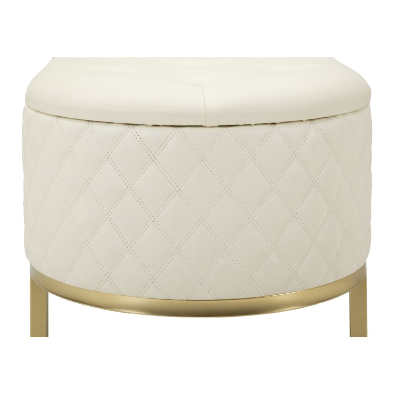 Banco Glam Sharon con cajones: elegante y funcional 120x40x43