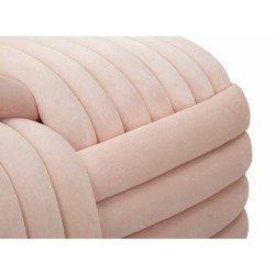 Banco rosa suave moderno – Suavidad moderna 90x45x45