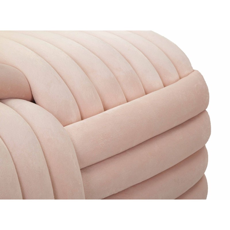 Banco rosa suave moderno – Suavidad moderna 90x45x45