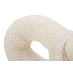 Silla Glam Mini Blanca Ilary – Refinamiento puro Ø40x67 (asiento 46)