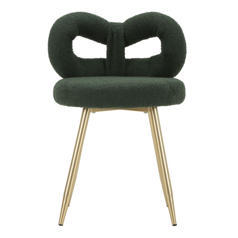 Mini silla Glam Ilary Green – Armonía elegante Ø40x67 (46 plazas)