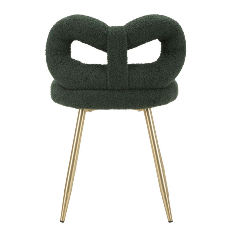 Mini silla Glam Ilary Green – Armonía elegante Ø40x67 (46 plazas)