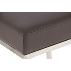 Taburete de bar marrón Montreal E80