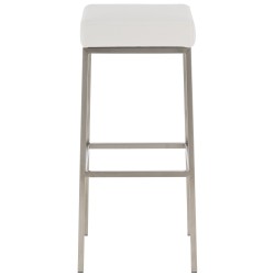Taburete de bar blanco Montreal E85