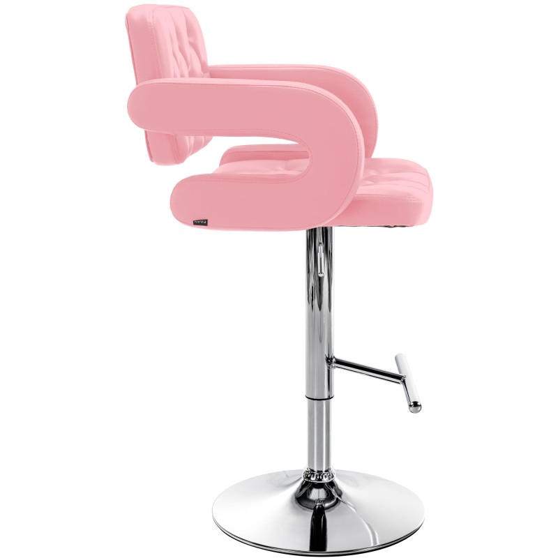 Taburete de bar rosa Dublin C
