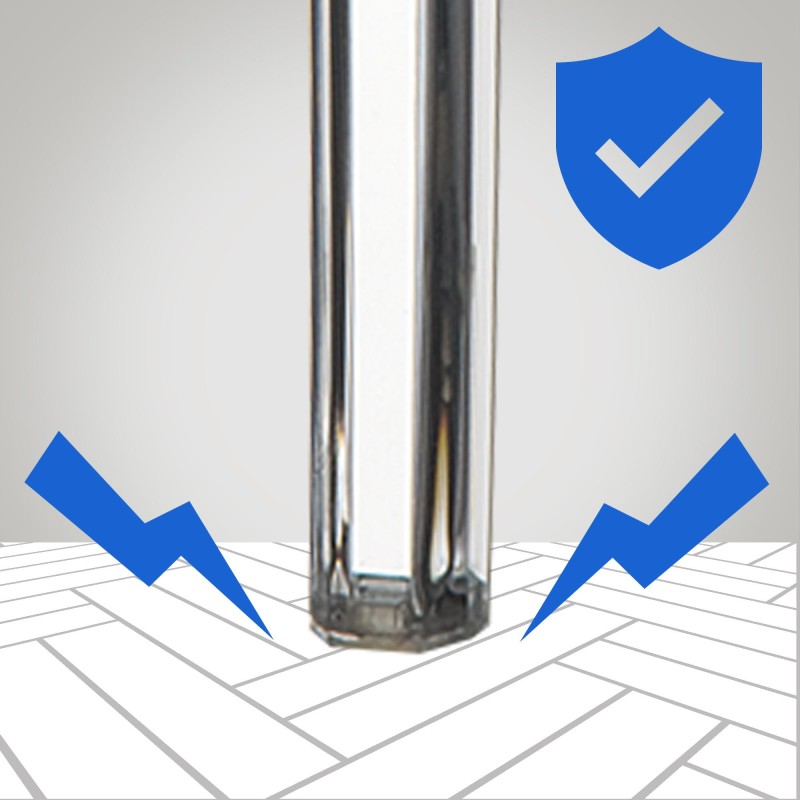 Taburete de bar transparente Fox