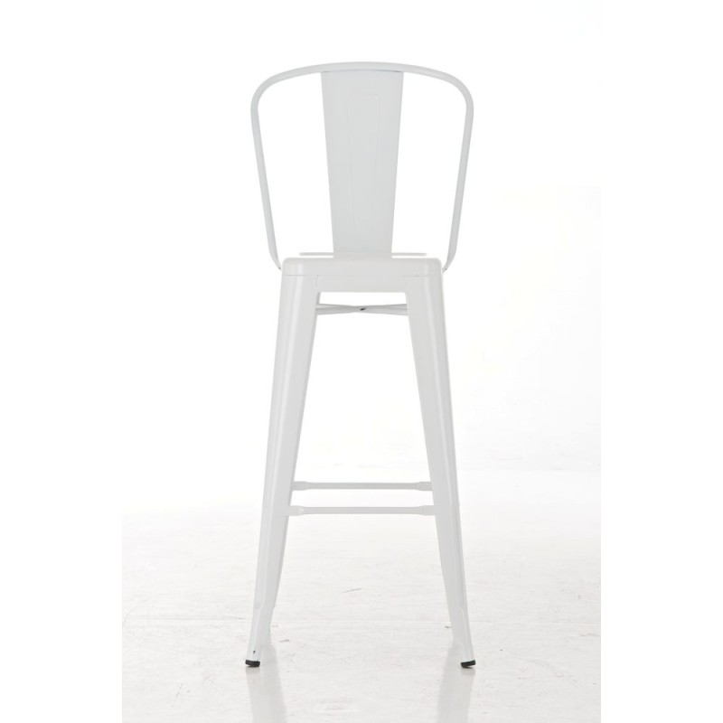 Taburete de bar blanco Aiden