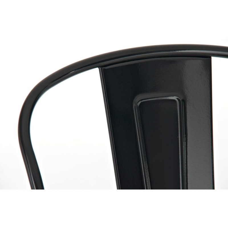 Taburete de bar negro Aiden