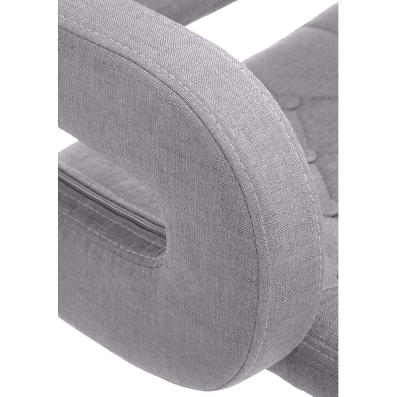 Taburete de bar gris Dublin FABRIC C