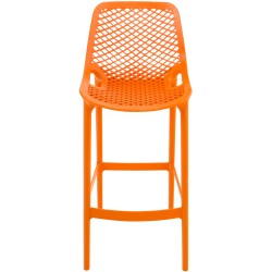 Taburete de bar naranja aire