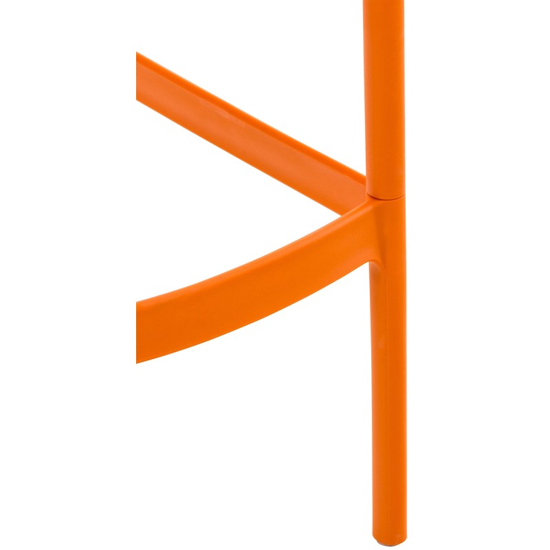 Taburete de bar naranja aire