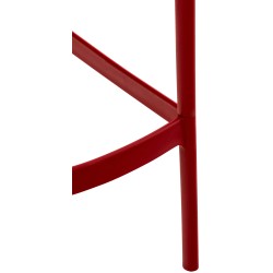 Taburete de bar rojo aire
