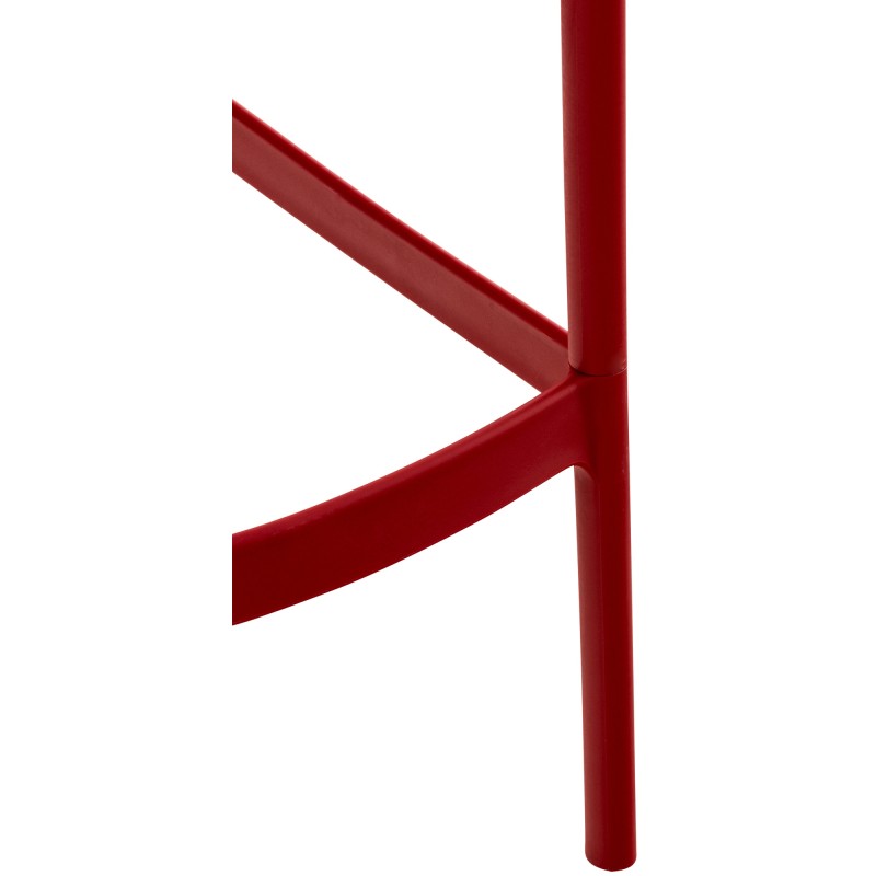 Taburete de bar rojo aire