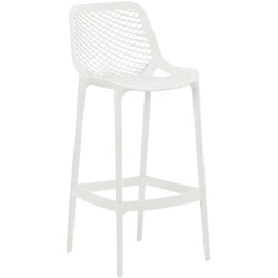 Taburete de bar blanco Air