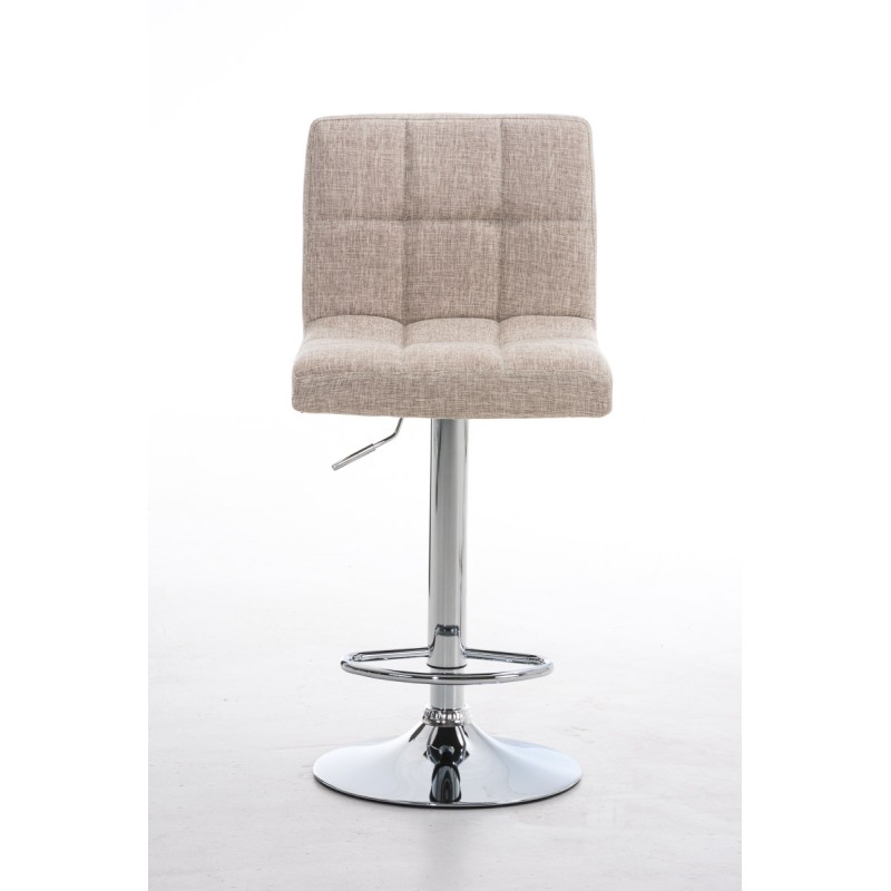 Taburete de bar Perú TELA C crema