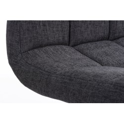 Taburete de bar Perú FABRIC C gris claro