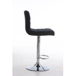 Taburete de bar negro Peru FABRIC C