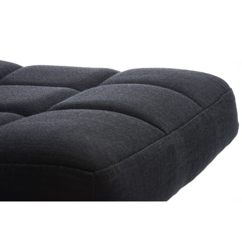 Taburete de bar negro Peru FABRIC C