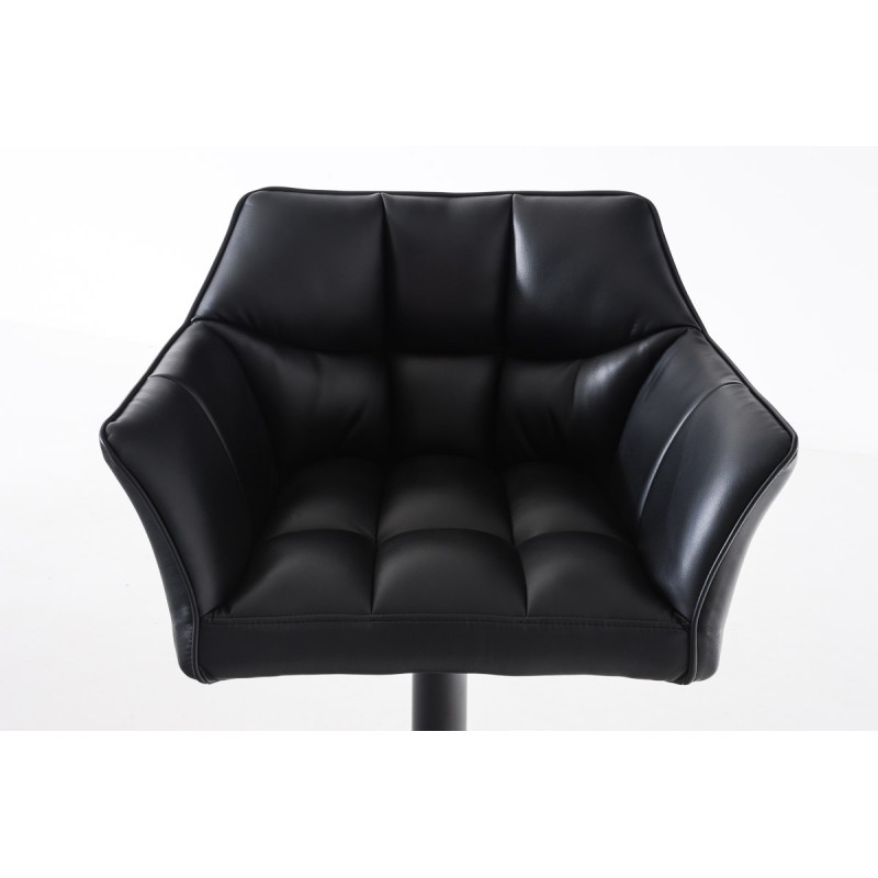 Taburete de bar negro Damaso B