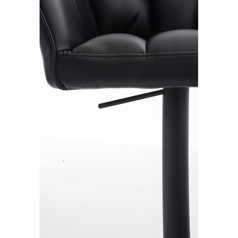 Taburete de bar negro Damaso B