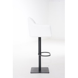 Taburete de bar blanco Damaso B