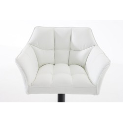 Taburete de bar blanco Damaso B