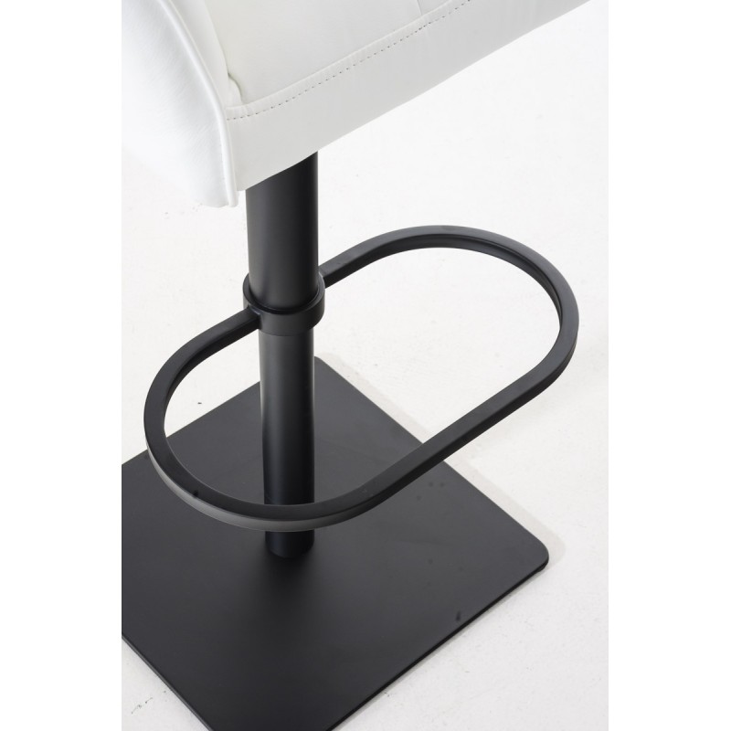 Taburete de bar blanco Damaso B