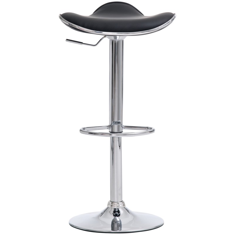 Juego de 2 taburetes de bar negros Shanghai C