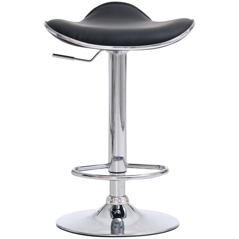 Juego de 2 taburetes de bar negros Shanghai C