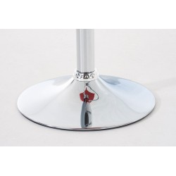 Taburete de bar rojo Hoover C