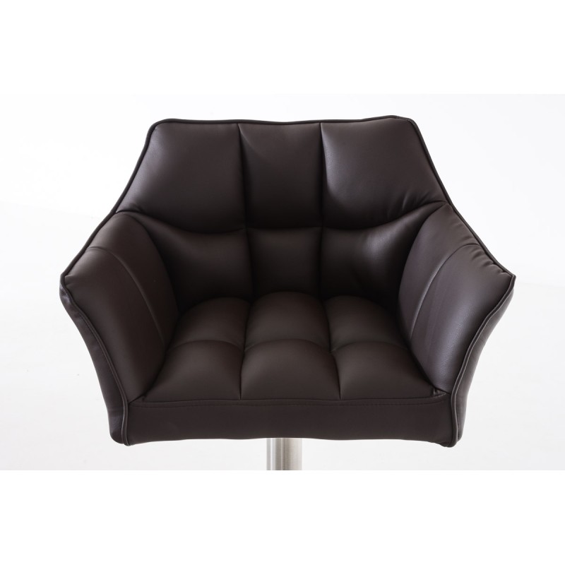 Taburete de bar marrón Damaso E